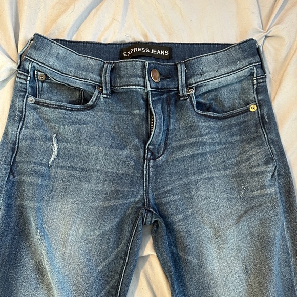 EXPRESS RIPPED JEANS - Picture 2 of 4